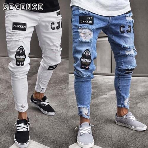 Mens Jeans Hip Hop Cargo Pants Pocket Streetwear Harajuku Techwear Pants Trousers Harem Joggers Sweatpants Fashion SECENSE