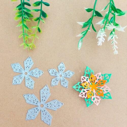 Flower combination set three flower decorative metal cutting die cutting card knife stamping die