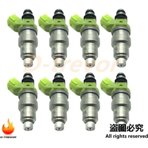 Set of 8 OEM Fuel Injectors 23250-70080 FOR 1989-1992 TOYOTA CRESSIDA SUPRA 3.0L V6 842-12165
