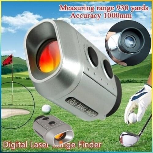 Portable Digital 7x Pro Mini Pocket Golf Range Finder Laser Hunting Golf Rangefinder Golf Smart Distance Measuring Tools
