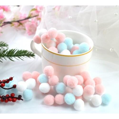 DIY Filling Crystal Epoxy Mold High Elastic Hair Ball Polyester Plush Ball Multicolor Resin Mould Jewelry Accessories