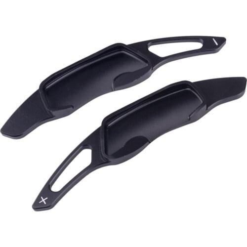 Aluminum Alloy Steering Wheel Shift Shifter Paddle Extension Black Fit For Subaru Legacy Forester Brz XV Outback Impreza