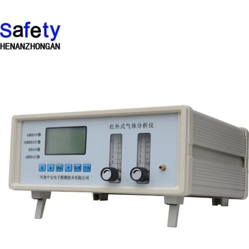 Carbon film self-priming pump type gas analyzer, 24/7 online CH4 biogas infrared gas monitor