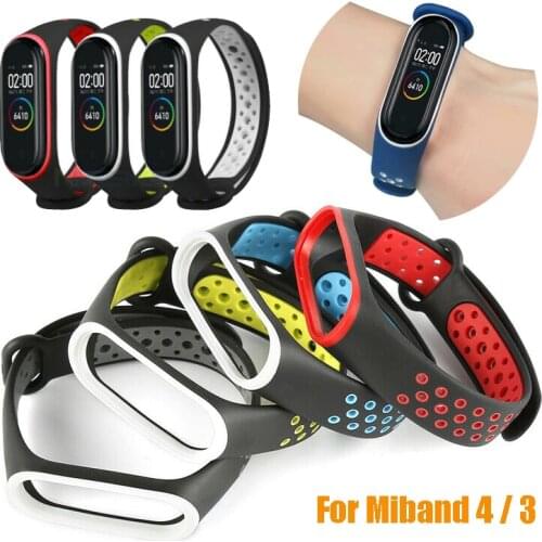 Silicone Wrist Strap Replacement for Xiaomi Mi Band 4 /3 WristBand Bracelet for MiBand4 Miband3 Watchband Straps