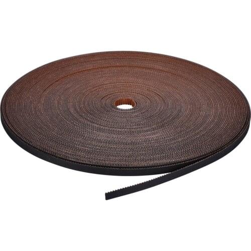 Synchronous Belt GT2 Width 6MM, Rubber Open Timing Belt, Wear Resistant