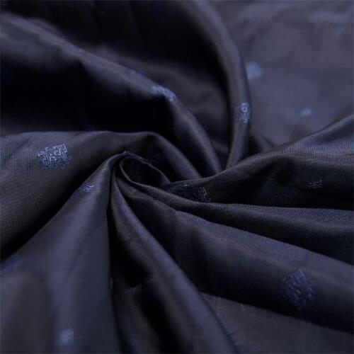 100*150cm wide high quality jacquard cationic fabric garment bag lined with lining cationic polyester fabric