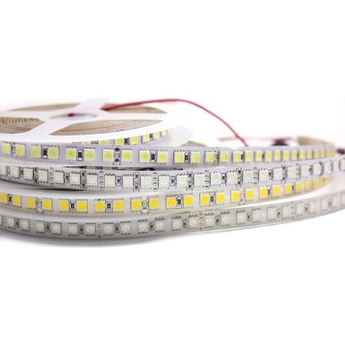 LED Strip 5050 RGB Single Color 60/120LEDs/m Super Bright Flexible Led Strip Light WaterProof DC12V PCB 10MM