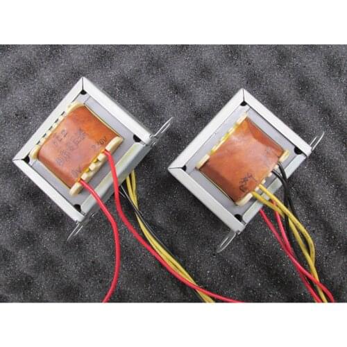 6E2 cats eye tube 6W power transformer, output: 6.3V / 0.66A, 230V10mA, also suitable for 6N1/6N2 tubes