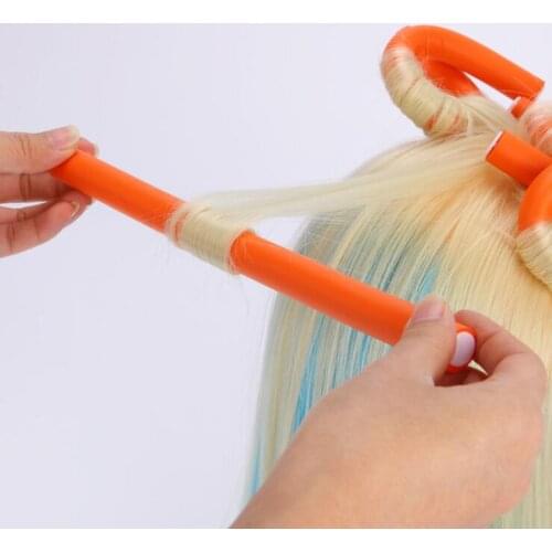 Ondulines DIY Soft Hair Curler Roller Curl Hair Bendy Rollers Hair Curlers Tool Styling Rollers Sponge Hair Curling