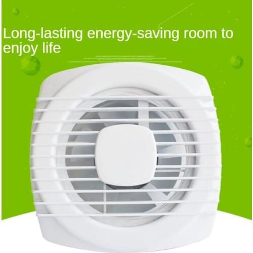 Inline Bathroom Kitchen Window Wall Mount Air Vent Ventilation Exhaust Fan Bathroom Hanging Wall Duct Air Cleaning Fan