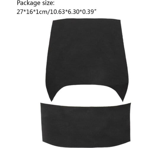 Rear Armrest Protection Car Wrap-edge Scuff Plate Design for Model 3/Y Cover Auto Easy Installation Black