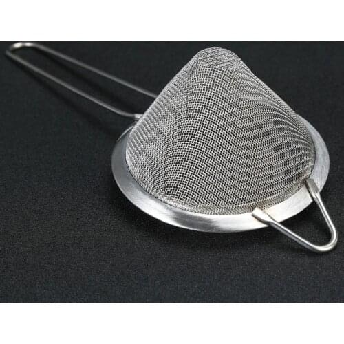 Bar Cocktail Shaker Stainless Steel Ice Drink Strainer Fine Mesh Cocktail Strainer Colander Professional Bartender Tools