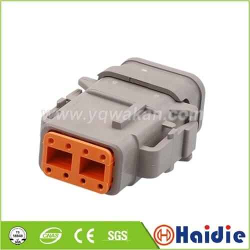 2sets 8pin auto wiring harness plug cable electric plug connector DTM06-08SA-E007
