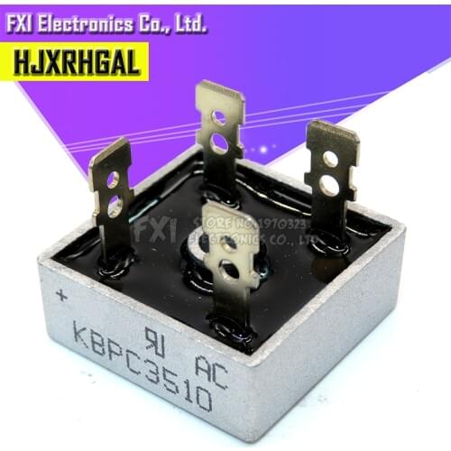 2PCS KBPC3510 bridge rectifier 35A 1000V New original