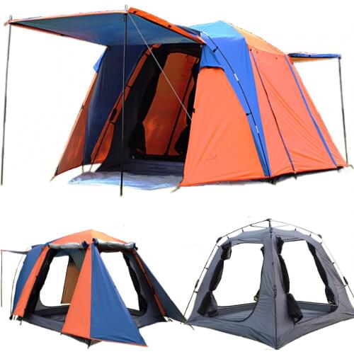 3-5 person automatic family tents big space high qualight outerdoor camping tent