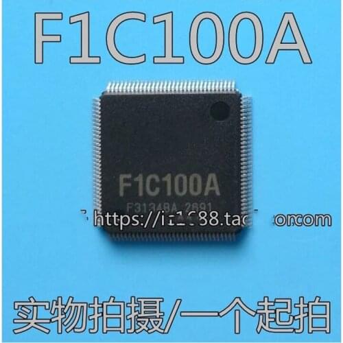 5piece~10piece/LOT F1C100A FIC100A FICI00A F1CI00A F1C100 TQFP128 LCD decoding chip NEW Original In stock