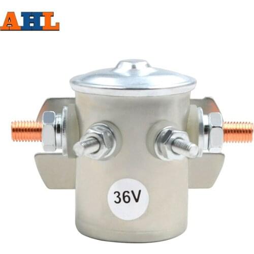 AHL Continuous Duty Solenoid Relay 36V For Ezgo TXT Series 1980-2010 Electric Golf Cart 15-242 15-243 15-334 SAS-4301 SAS-4302