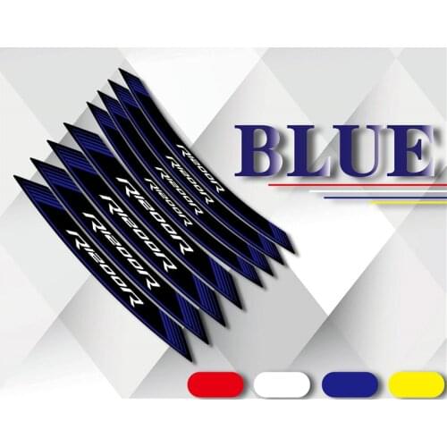 Motorcycle Tires Reflective Waterproof Stripe Sticker Front Rear Wheel Decals Sticker Set For BMW R1200R r 1200R R1200 R