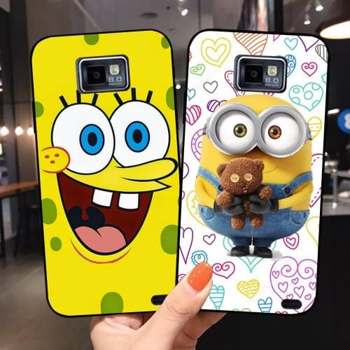 Case for Samsung Galaxy S2 S 2 SII i9100 / S2 Plus i9105 Soft TPU Cover Painting Cases Patterned Animal Colourful Shell