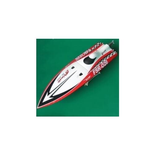 Sharp Blade Rocket Racing Boat/ 26CC Gasoline Boat-Red Imitate Zenoah Engine