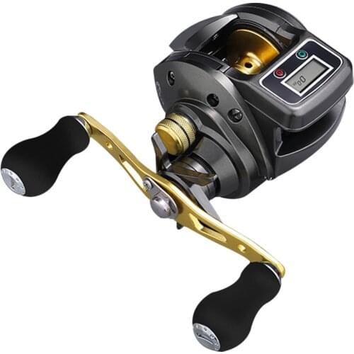 Hot Selling Spin Fishing Reel Fish Wheel Digital Display Adjustable Waterproof Smooth Accessoies