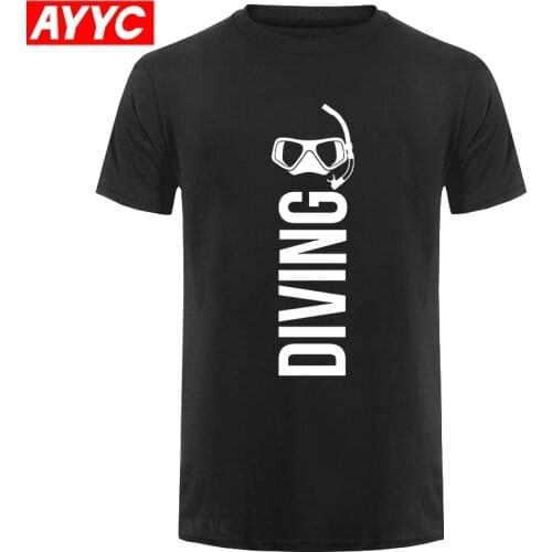 Diving T shirt passion for diving camouflage cressi mares oseanic omer Fashion Men T Shirt