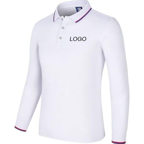 Men Cotton Polo Shirts Unisex Group Team Uniform Women Leisure Tops Custom Printing Your Own Design Picture Company Brand Logo