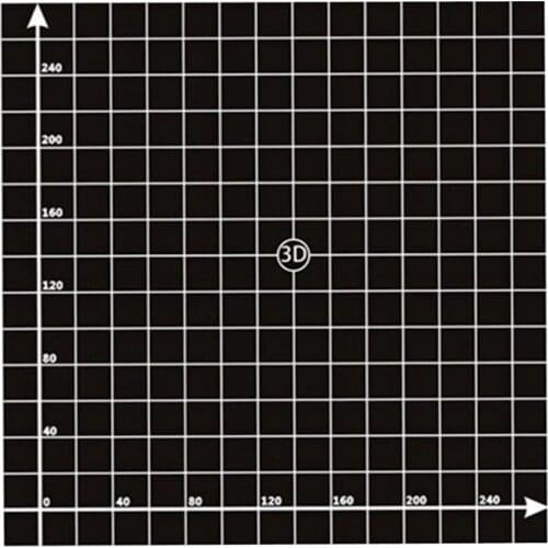12'' x 12'' 3D Printer Heat Bed Platform Sticker, Works with ABS PLA
