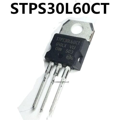 Original 10pcs/ STPS30L60CT TO-220 60V 30A