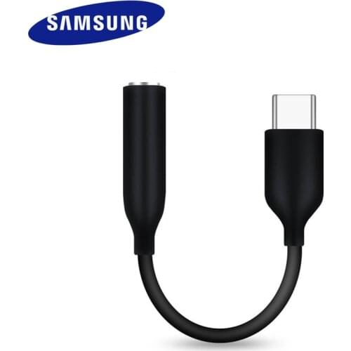 Type-C To 3.5mm AUX Headset Audio Cable For Samsung Galaxy S20+ Note 9 10 + Pro A90 A60 A80 A8S A70 Jack Adapter
