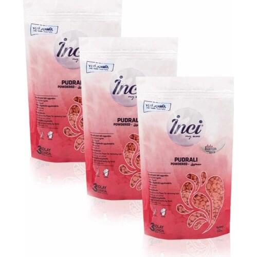 Pearl waxing pink, 3 PCs 200 grams (total 600 grams), hard beads waxing, hair removal hair removal, painlessly bezsiz, natural and sugar-free