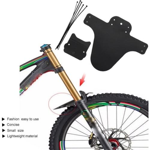 1 Set Portable Bicycle Mudguard MTB Front Bicycle Mud Baffle for Road Bike