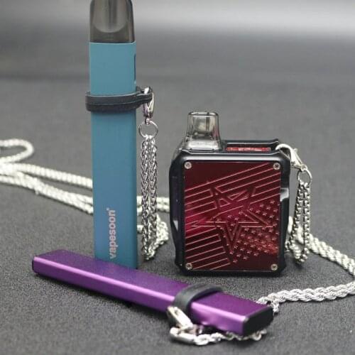 Anti-fall Anti-skid snake bone stainless steel lanyard vapeband ring for nfix zero nord novo 2 rpm40 80 vinci x uwell