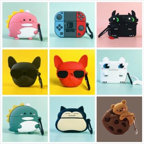 Purple rice PurPods Pro protective case ZMI PurPodsPro wireless bluetooth headset protective case 3D silicone soft shell