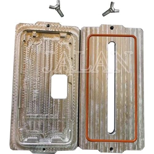 Clamping mold for iphone X XS MAX 11pro 11 pro max glass frame cold glue holding together mould lcd display repair