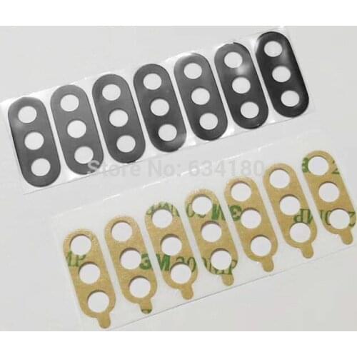 10pcs/Lot Rear Back Camera Glass Lens Cover For Xiaomi 6X Mi 6X Mi A2 with Adhesive Sticker Replacement Parts