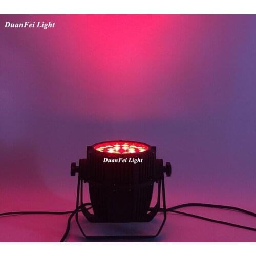 12 Unites Outdoor Rgbw 4in1 Quad Color High Bright Par64 IP65 Par Led 24x10w