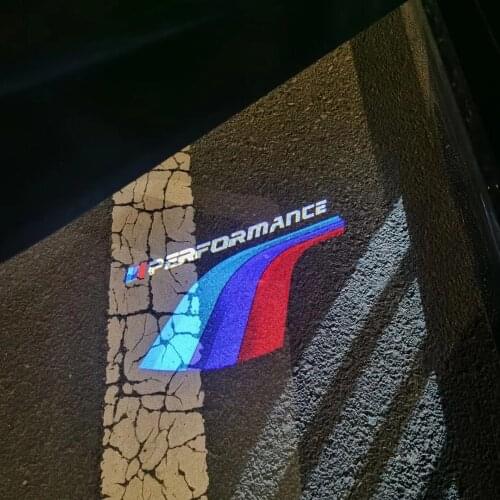 2X LED /// Performance Projector Logo Car Door Welcome Light For BMW E90 E60 E46 E36 E34 F30 F36 F10 F20 F25 X3 X4 X5 M2 M3 M5