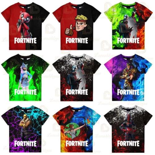Battle Royale Fortnite Victory 3D T-shirt 2021 NEW DESIGN Kids Tops Girls Boys Clothes Harajuku Tees Hero Children Sudaderas