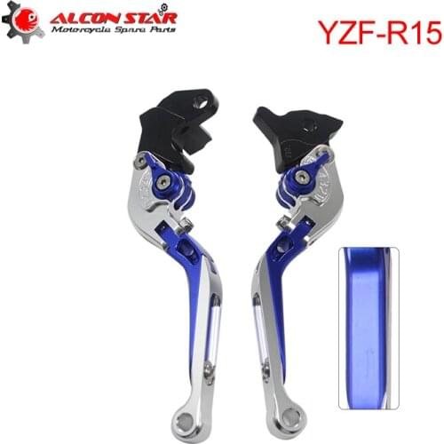 Alconstar- CNC Motorcycle Accessories Handlebar Clutch Brake Levers For Yamaha YZF R15 2008-2016 Brake Lever Clutch Handle