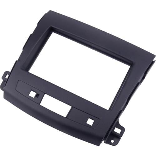 Car 178x102mm 2Din Radio Stereo Fascia Frame Mounting Surround Kit fit for Mitsubishi Outlander 2007-2012