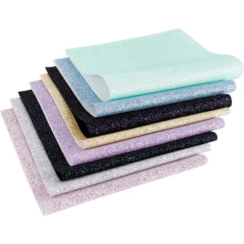 David accessories 20*34CM glitter synthetic leather Fabric for Wallpaper Covering for Bags Shoes,DIY Decoration Material,1Yc2790