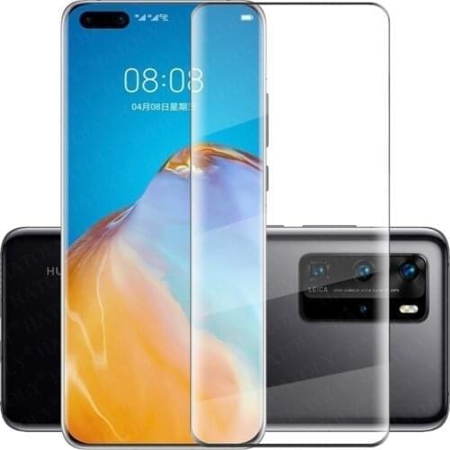 For Glass Huawei P40 Pro Plus Tempered Glass Screen Protector 3D Full Curved Cover Protective Film For Huawei P40 Pro Plus Glass