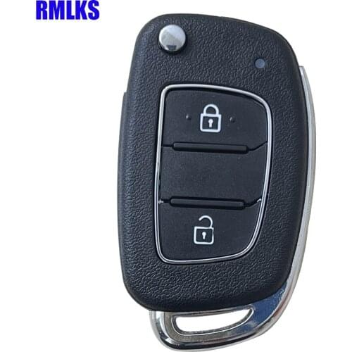 Replacement 4 Buttons Remote Key Fob Car Key Case Cover Styling For Hyundai IX35 i20 Uncut Blade Key Shell