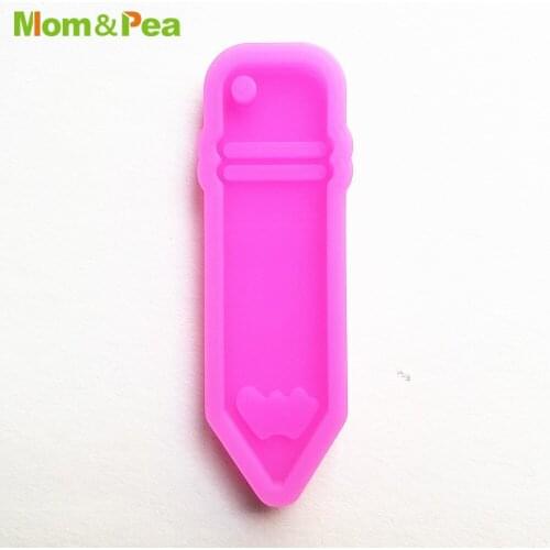 YS8029 Pencil Shaped Super Glossy Silicone Mold For Key Chains Phone Ornamental Decoration Fondant Mould Resin Epoxy DIY Tools