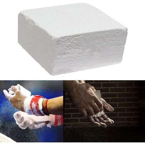 Gymnastic Chalk Block for Sports Gym Weight Lifting White Magnesium Carbonate Horizontal Parallel Bars Gymnastic Rings Training