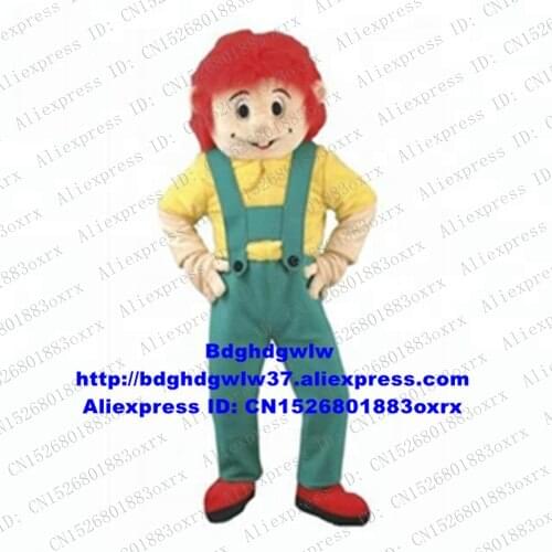 Handyman Houseman Factotum Office Boy Utility Man Mascot Costume Cartoon Character Business Street Business Street zx2704
