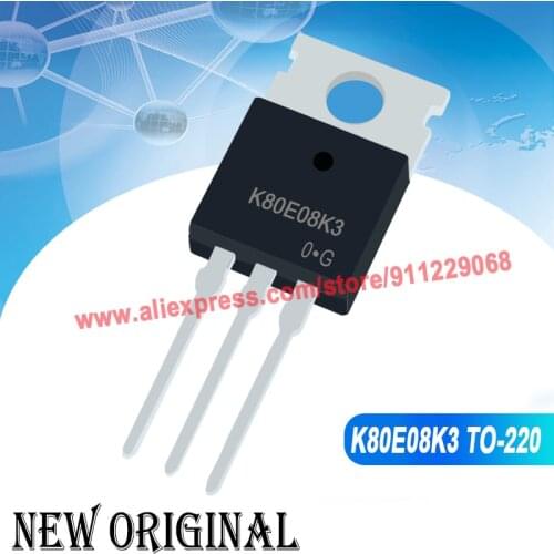 5 Pieces) K80E08K3 TK80E08K3 TO-220 / IRFZ30 50V 30A / IRF2805 IRF2805PBF 55V 75A / IRF520 100V 10A TO-220