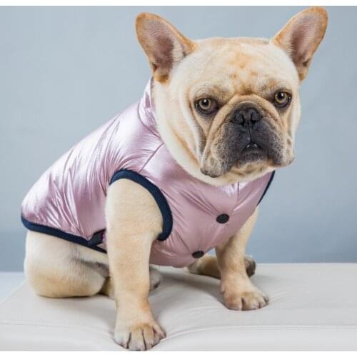 Pet Cotton Padded Jacket For Dogs In Autumn Winter Fardou Chenery Cotton Waistcoat Vest With Two Feet Dog Cold Wheater Supplies