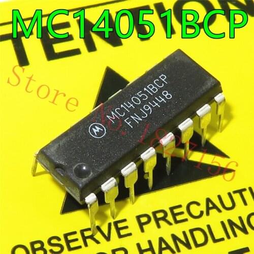 MC14051 MC14051BCP new original Analog Multiplexers/Demultiplexers